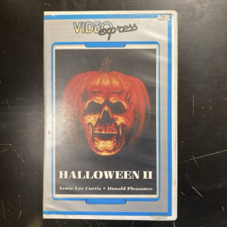 Halloween II VHS (VG+/VG+) -kauhu-